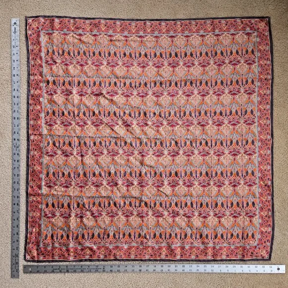 Liberty Silk Scarf Vintage Ianthe Design - Picture 2 of 6